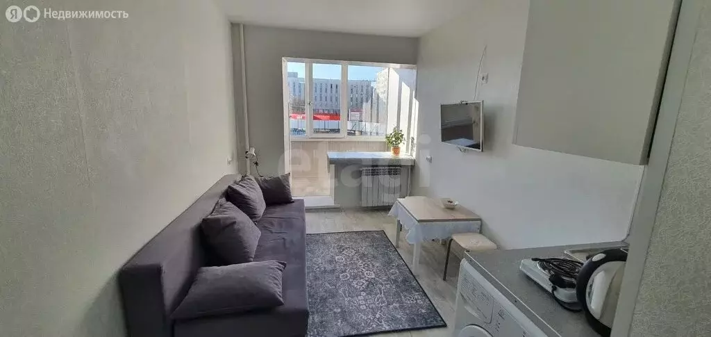 Квартира-студия: Тюмень, Олимпийская улица, 22 (13.1 м) - Фото 1
