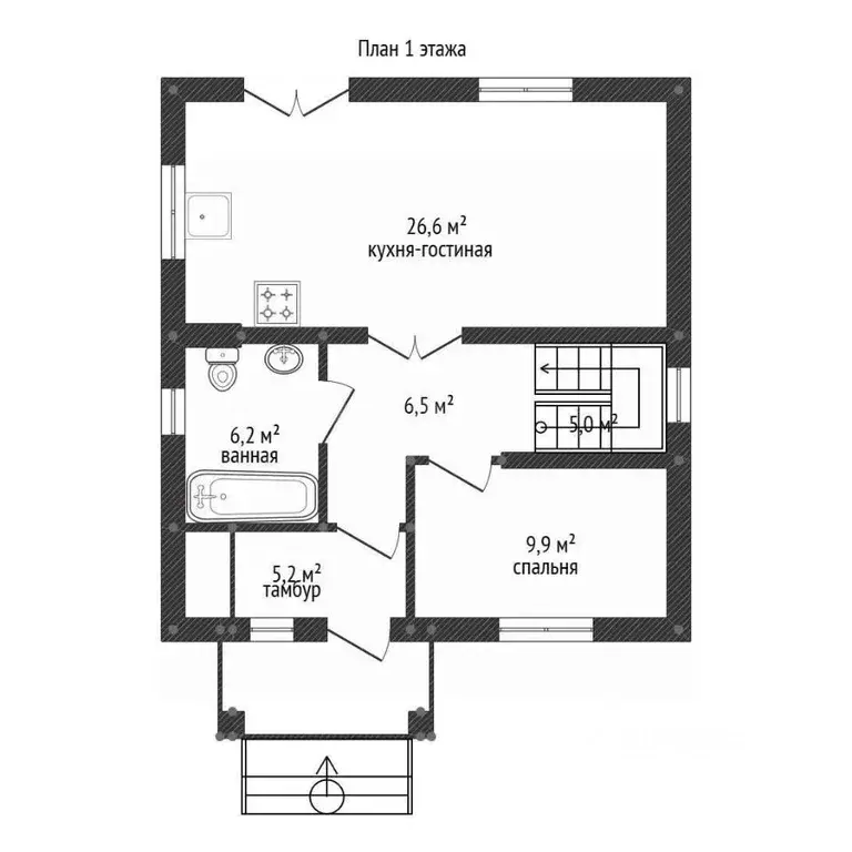 Дом в Башкортостан, Уфа городской округ, с. Нагаево ул. Долгопрудная, ... - Фото 2