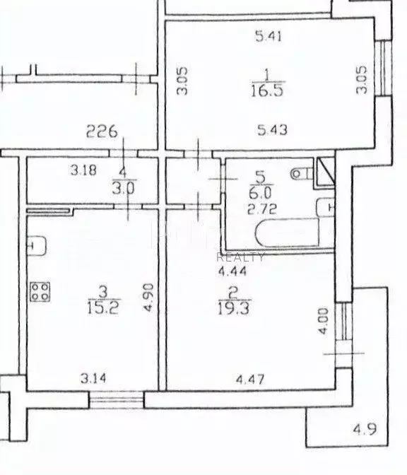 Квартира, 2 комнаты, 64 м - Фото 2