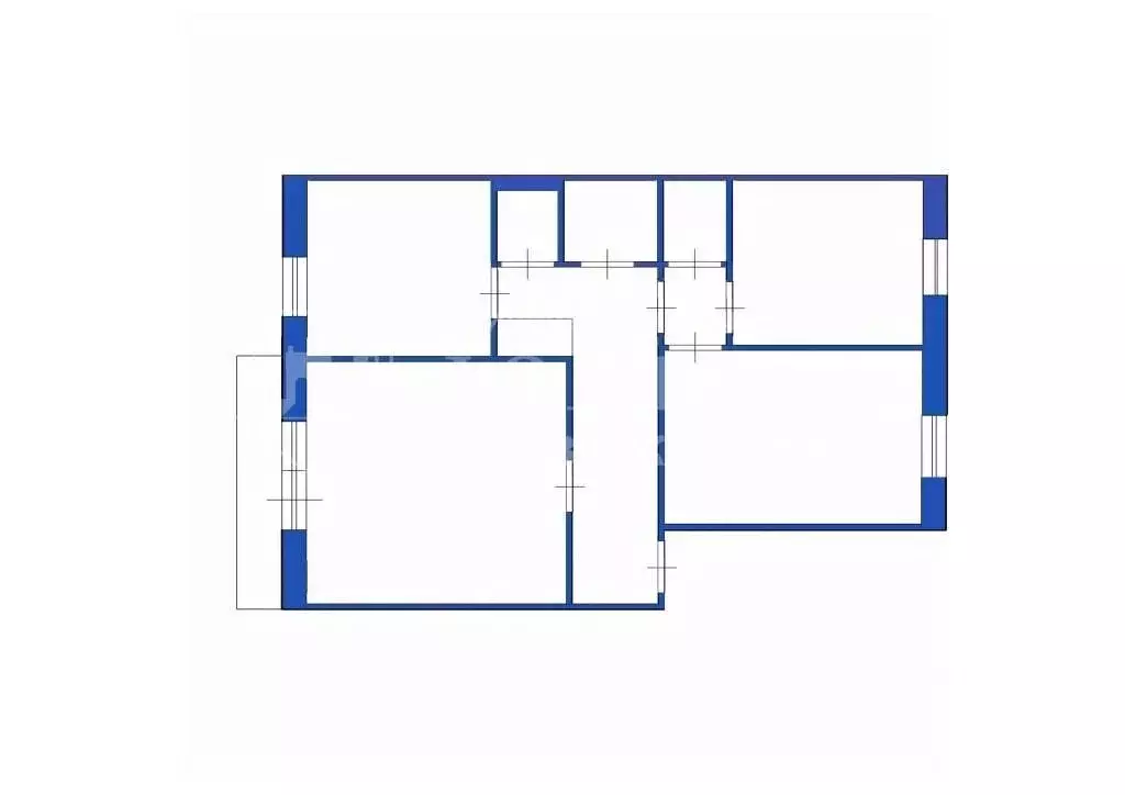 3-к кв. Кемеровская область, Ленинск-Кузнецкий просп. Текстильщиков, ... - Фото 2