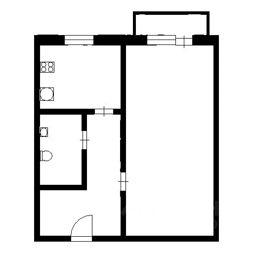1-к кв. Свердловская область, Ирбит ул. Стекольщиков, 1 (28.7 м) - Фото 2