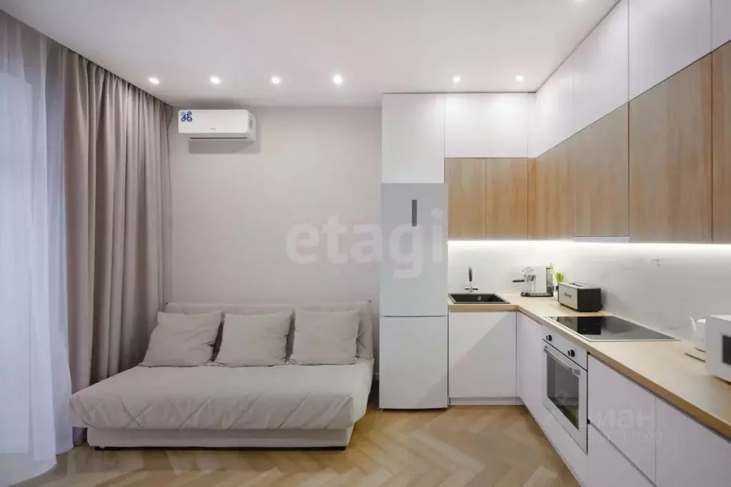1-к кв. Татарстан, Казань ул. Абубекира Терегулова, 22 (35.9 м) - Фото 2