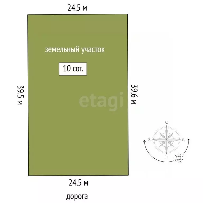 Участок в Тюменская область, Нижнетавдинский район, с. Тюнево  (10.0 ... - Фото 0