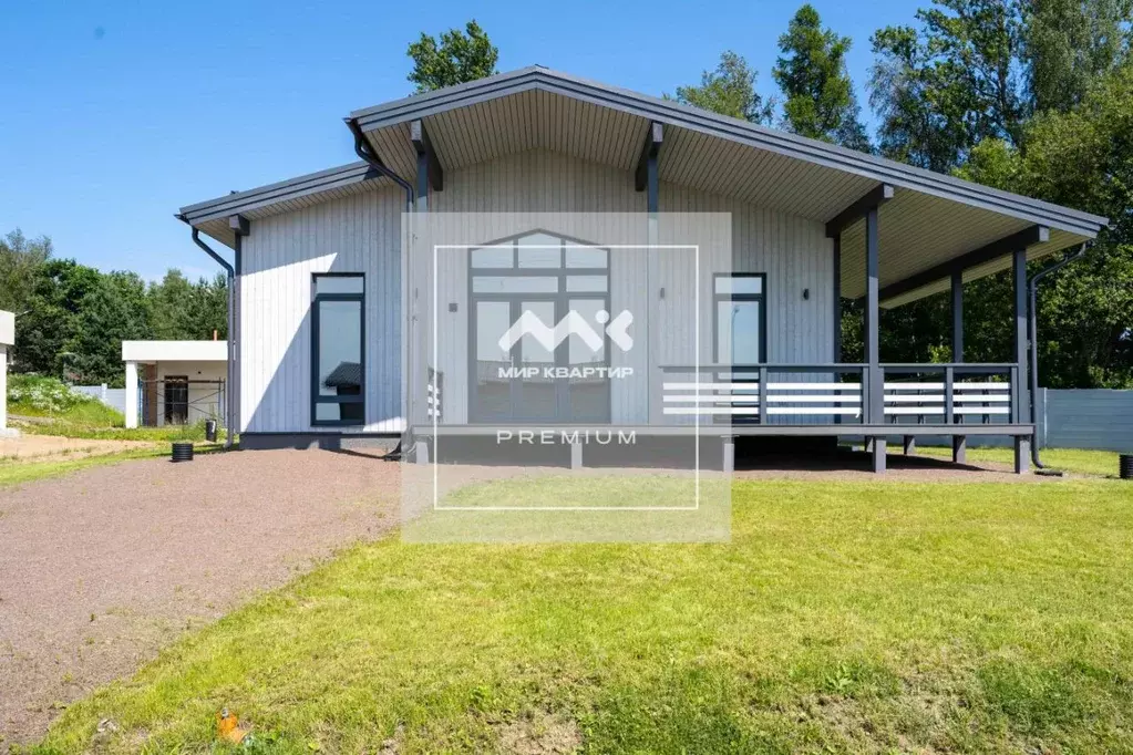 Коттедж в Ленинградская область, Выборгский район, Первомайское с/пос, ... - Фото 1