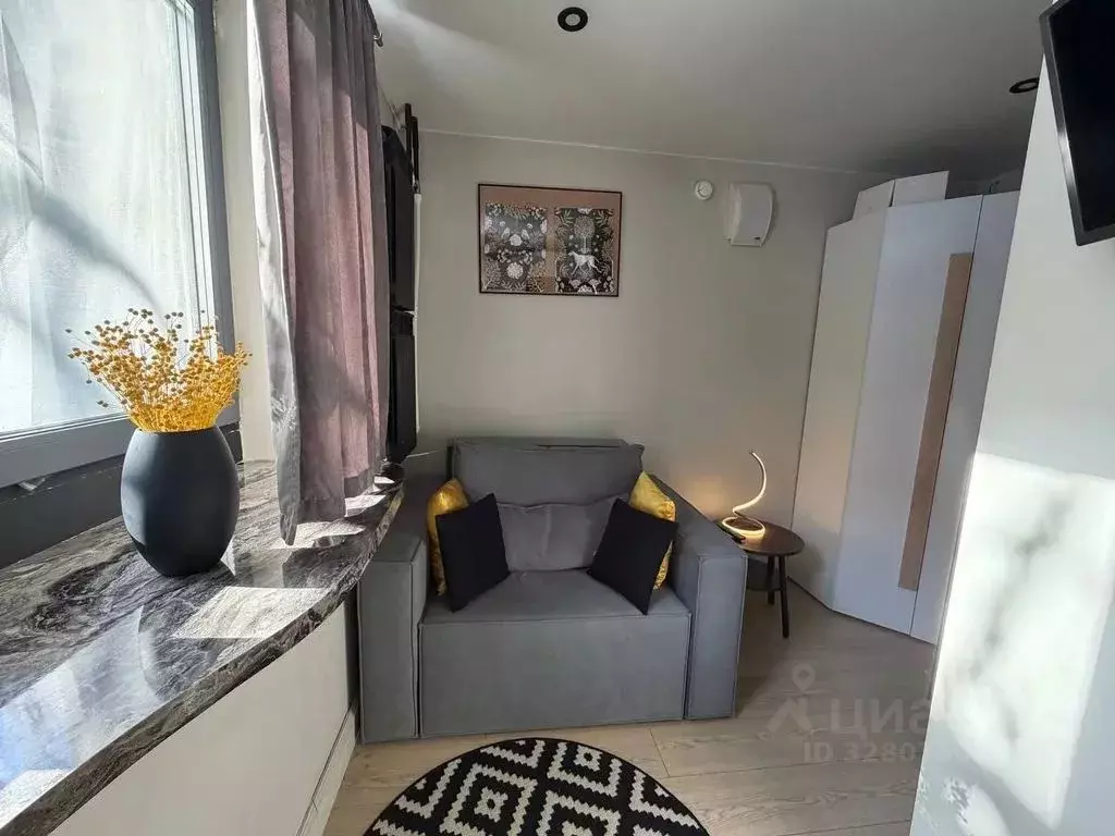 Студия Москва 2-я Рощинская ул., 10 (12.0 м) - Фото 1