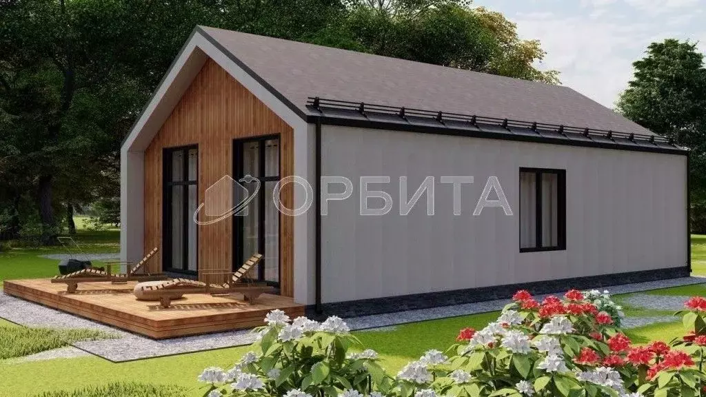 Дом в Тюменская область, Тюменский муниципальный округ, д. Якуши  (80 ... - Фото 2