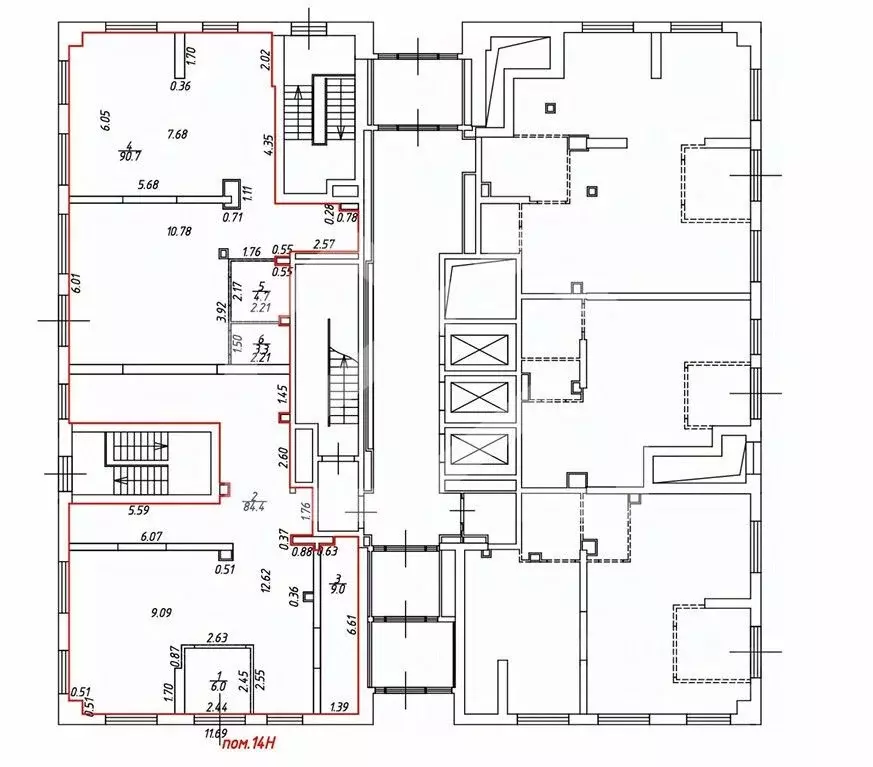 Помещение свободного назначения в Москва Кавказский бул., 51к1 (198 м) - Фото 2