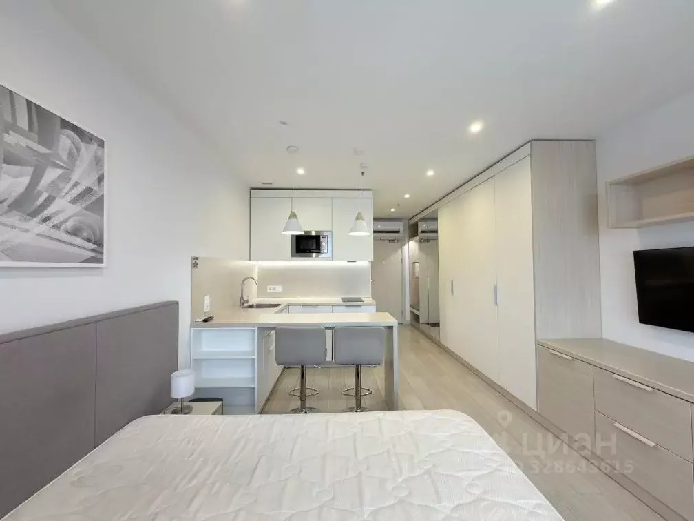 Студия Москва просп. Андропова, 10 (27.0 м) - Фото 2