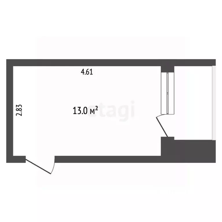 Комната Ханты-Мансийский АО, Лангепас ул. Мира, 11 (17.7 м) - Фото 2
