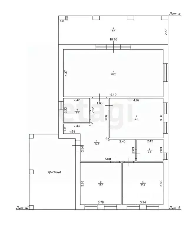 Дом в Татарстан, Казань ул. Зеленая Роща, 17А (180 м) - Фото 2