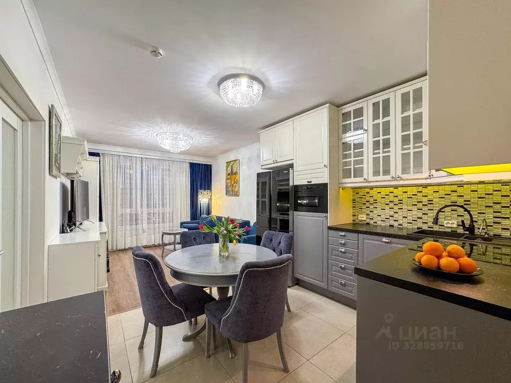 3-к кв. Москва Варшавское ш., 141к8 (80.6 м) - Фото 1