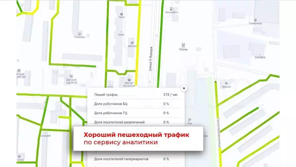 Помещение 60 м, высокий трафик - Фото 1