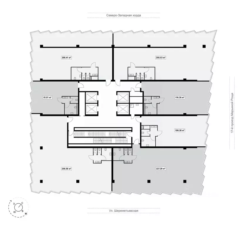 Офис в Москва проезд 17-й Марьиной рощи, 6 (208 м) - Фото 2