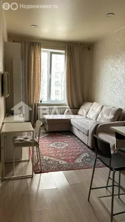 Квартира-студия: посёлок Газопровод, 5-я улица Лесные Поляны, 29 (22 ... - Фото 2