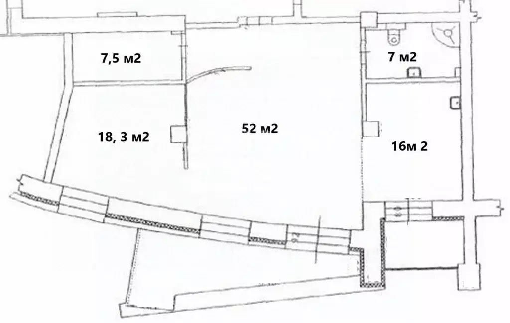 2-к кв. Свердловская область, Екатеринбург ул. Белинского, 61 (100.5 ... - Фото 1