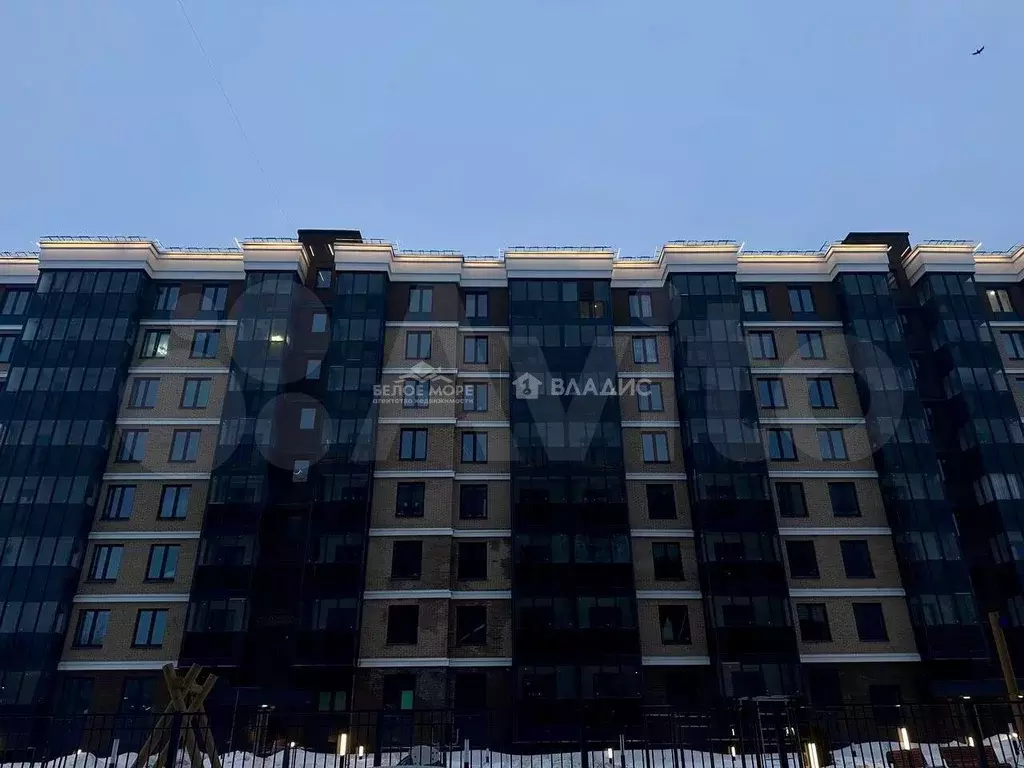 Квартира-студия, 25,4 м, 8/8 эт. - Фото 1