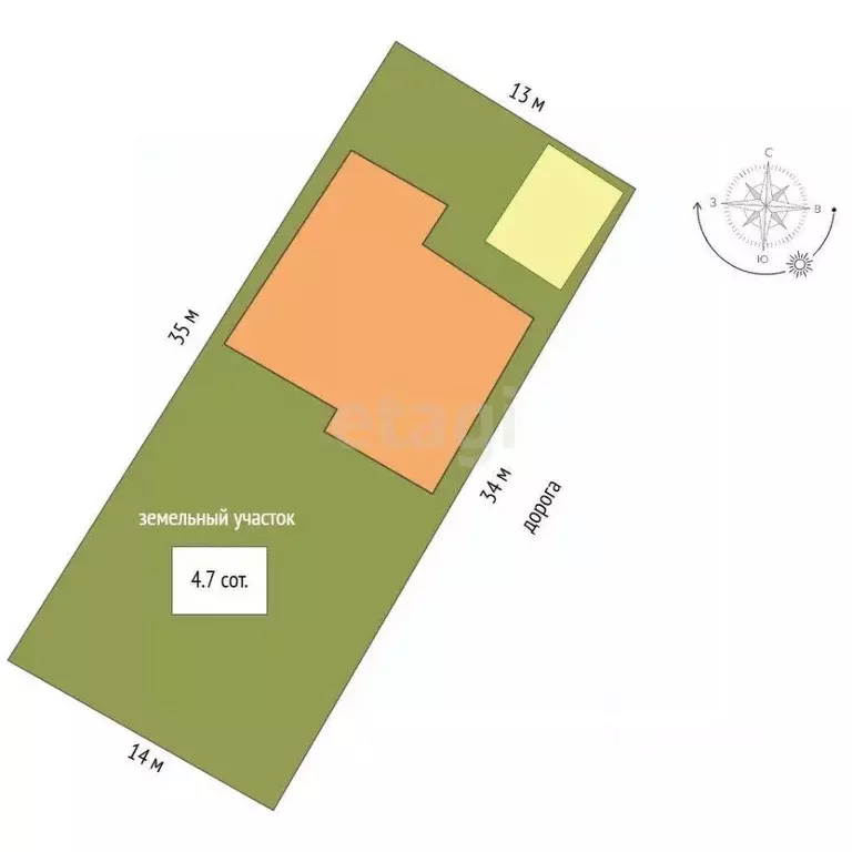 Дом в Крым, Симферополь ул. Туристов, 44 (90 м) - Фото 0