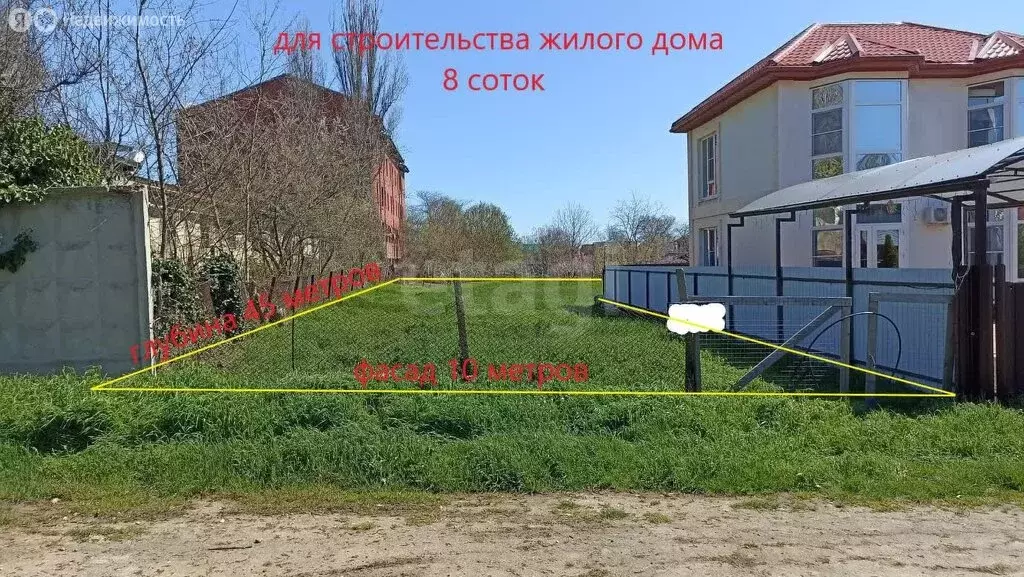 Участок в Пересыпь, Приморский переулок (8 м) - Фото 0