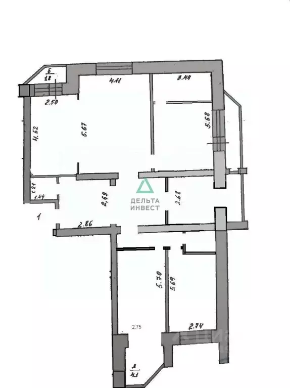 4-к кв. Башкортостан, Уфа ул. Менделеева, 114 (111.3 м) - Фото 2
