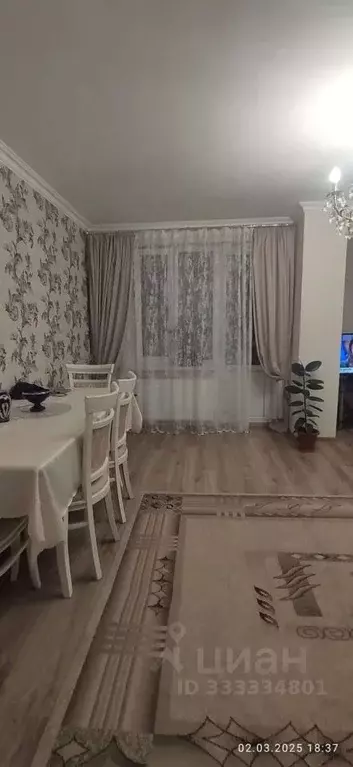 3-к кв. Кабардино-Балкария, Нальчик Московская ул., 12к3 (74.0 м) - Фото 1