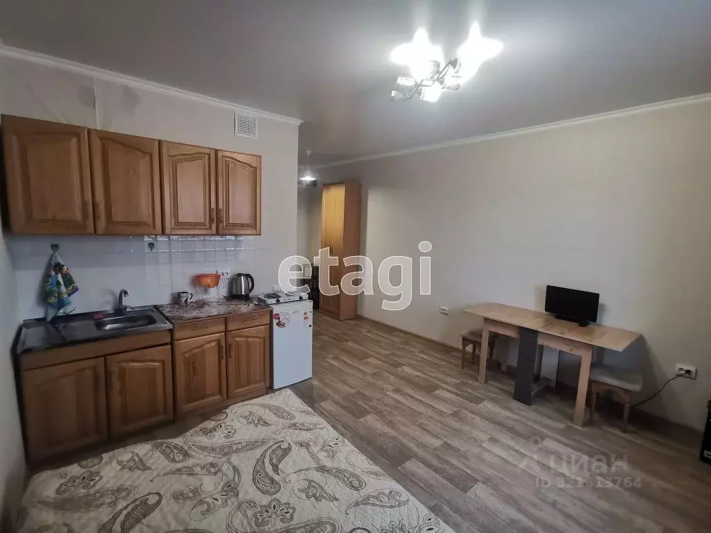 Студия Тюменская область, Тюмень ул. Фармана Салманова, 10 (25.0 м) - Фото 1