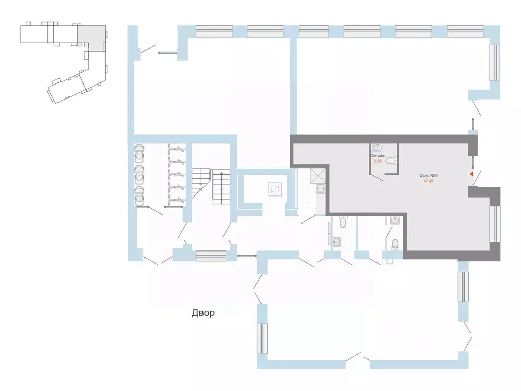 Помещение свободного назначения в Свердловская область, Екатеринбург ... - Фото 2
