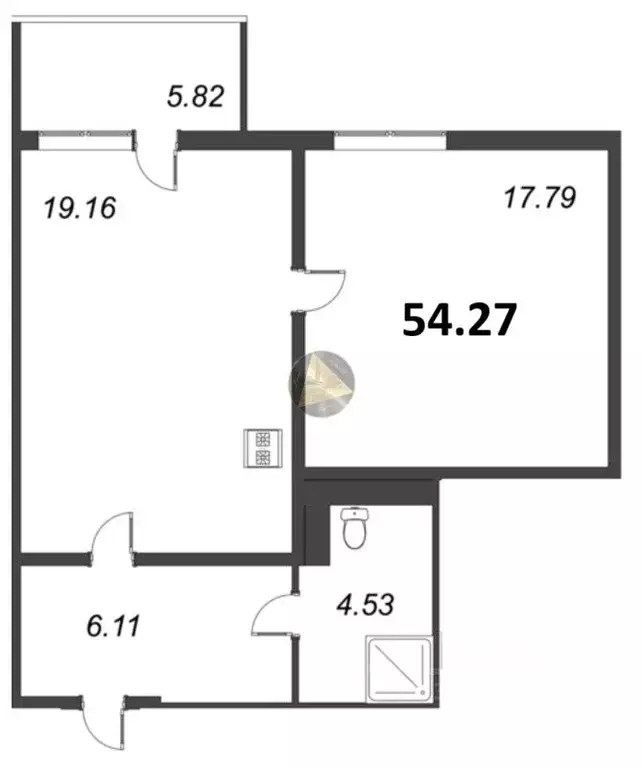 1-к кв. Санкт-Петербург, Санкт-Петербург, Сестрорецк ул. ... - Фото 2