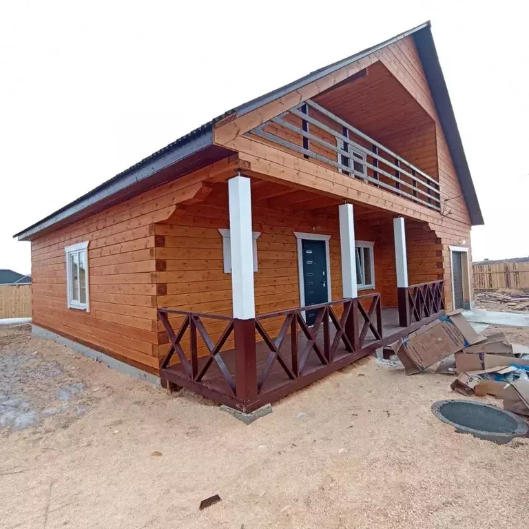 Дом в Иркутская область, Иркутский муниципальный округ, д. Грановщина ... - Фото 0