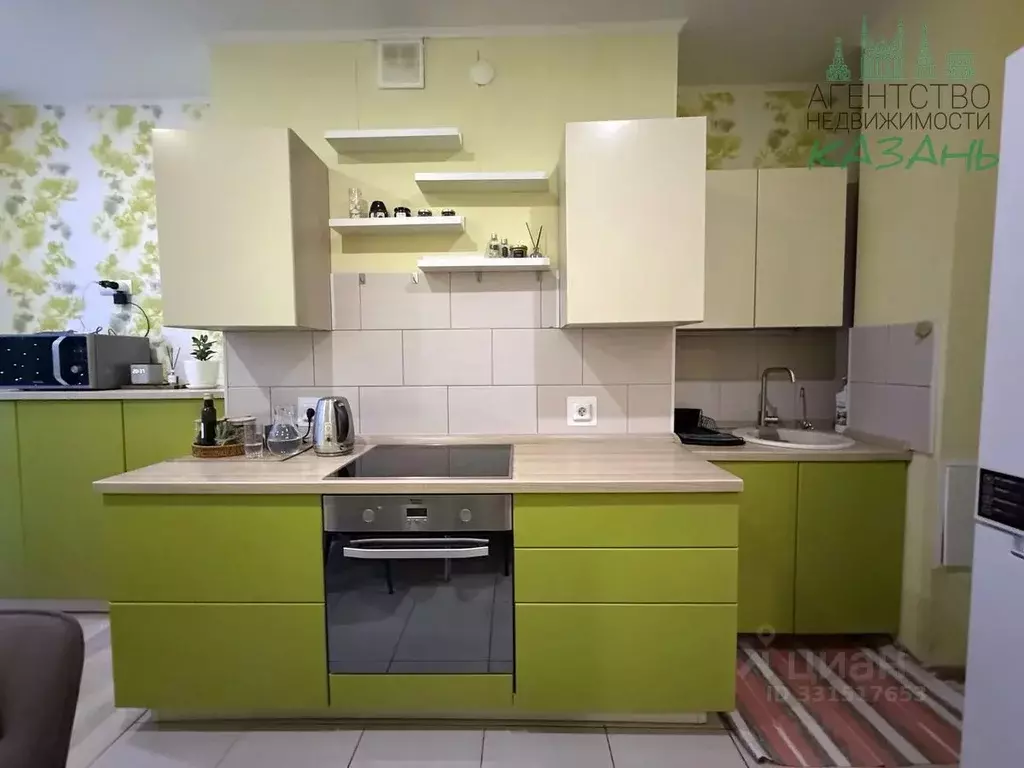 1-к кв. Татарстан, Казань ул. Баки Урманче, 6 (40.0 м) - Фото 2