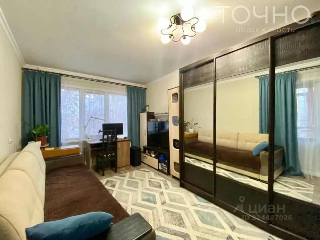 1-к кв. Пензенская область, Пенза ул. Кижеватова, 25 (35.0 м) - Фото 1