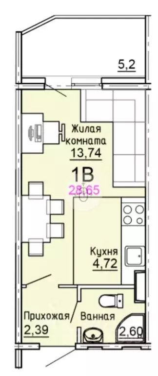 Студия Московская область, Солнечногорск городской округ, Голубое пгт ... - Фото 2