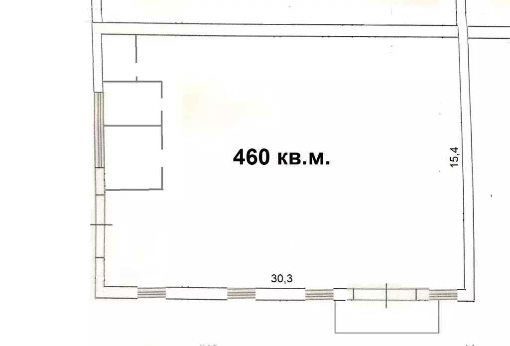 Склад в Тюменская область, Тюмень ул. Бакинских Комиссаров, 4с1 (420 ... - Фото 2