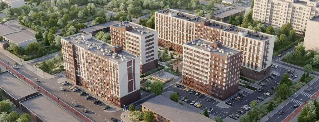 1-к. квартира, 34,7 м, 8/9 эт. - Фото 0