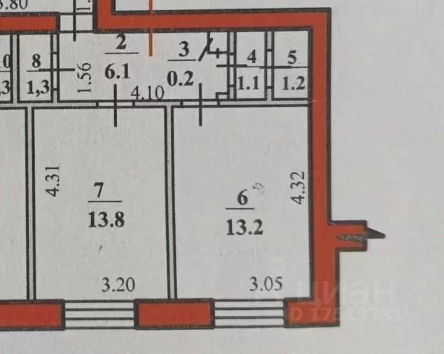 2-к кв. Башкортостан, Стерлитамак ул. Гоголя, 145А (36.9 м) - Фото 1