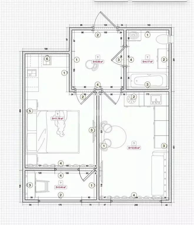 1-к кв. Татарстан, Казань ул. Новаторов, 8А (38.1 м) - Фото 1