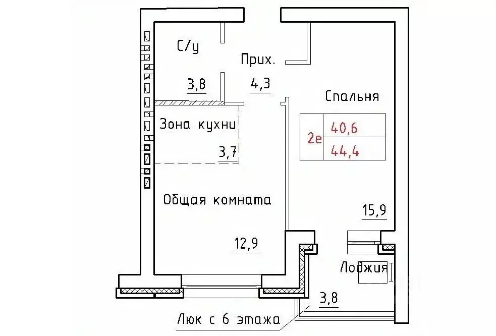 2-к кв. Новосибирская область, Новосибирский район, Мичуринский ... - Фото 0