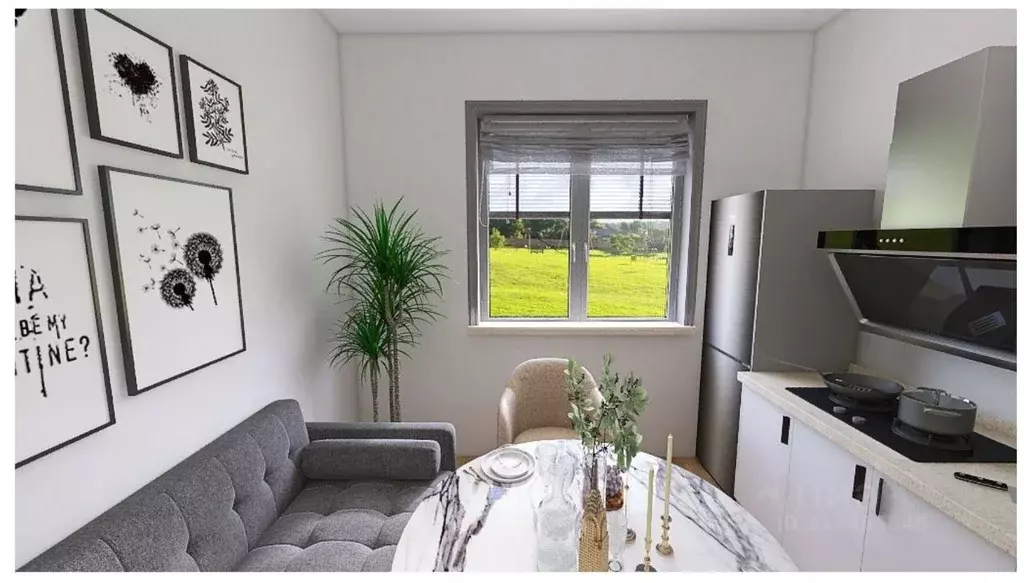 1-к кв. Оренбургская область, Оренбург Ростоши Премьер мкр,  (41.0 м) - Фото 2