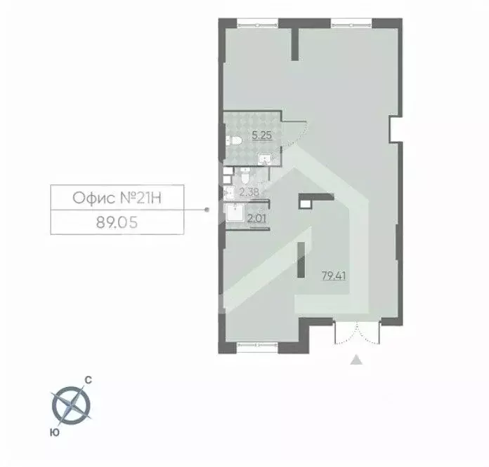 Помещение свободного назначения в Москва Ильменский проезд, 4к1 (89 м) - Фото 2