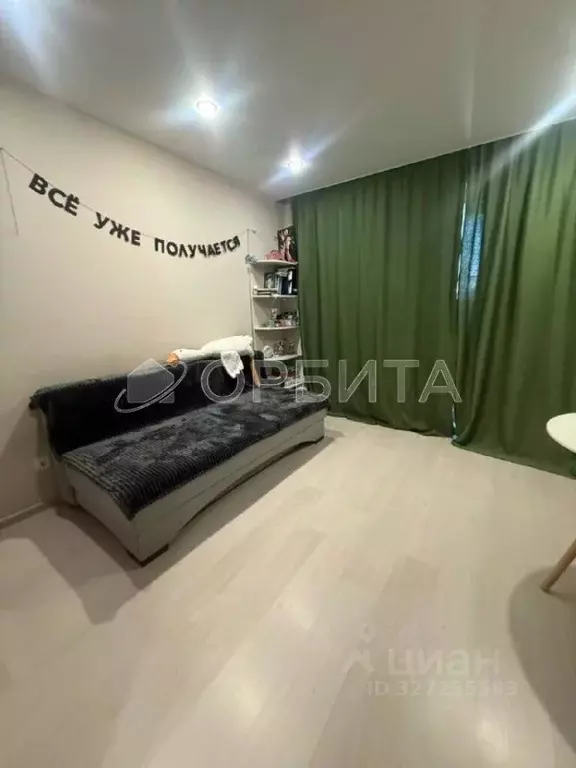 Студия Тюменская область, Тюмень ул. Вадима Бованенко, 3 (23.5 м) - Фото 2