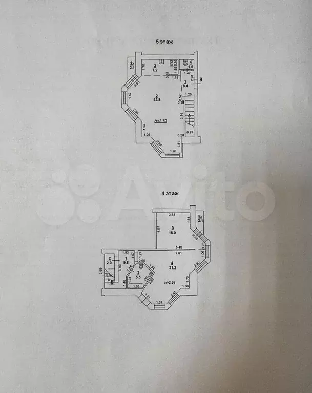 2-к. квартира, 128,5 м, 5/16 эт. - Фото 1