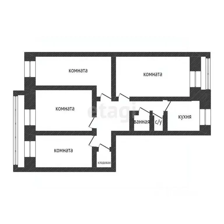 Дом в Курганская область, Курган пос. Ключи, ул. Круговая, 11 (107 м) - Фото 2