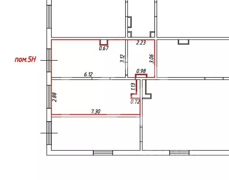 Помещение свободного назначения в Москва ул. Братьев Бромлей, 3 (44 м) - Фото 2
