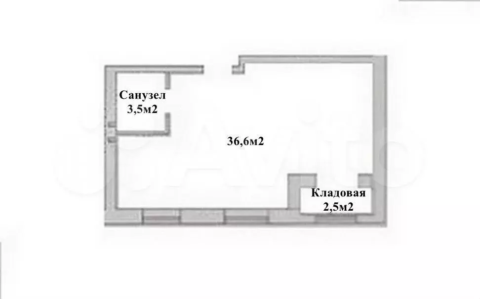 Помещение, 41.9 м - Фото 0