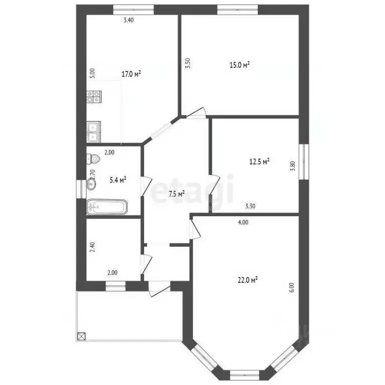 Дом в Тюменская область, Тюменский муниципальный округ, д. Падерина ... - Фото 2