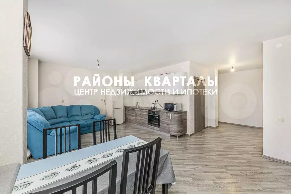 Квартира-студия, 64,4 м, 4/5 эт. - Фото 1