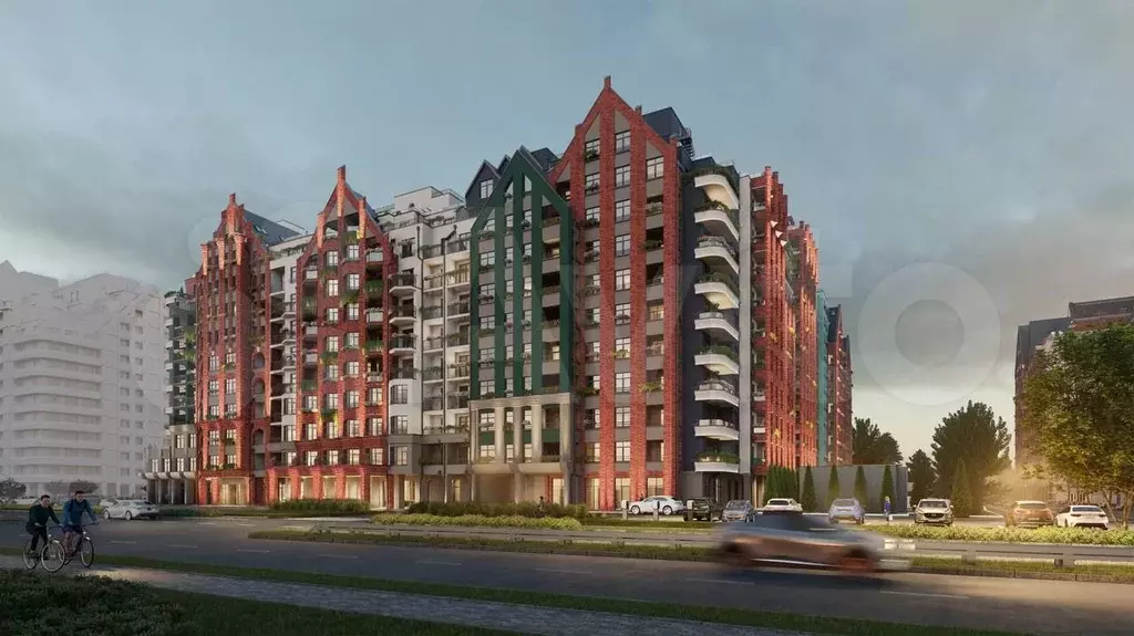 1-к. квартира, 67,3 м, 6/8 эт. - Фото 0