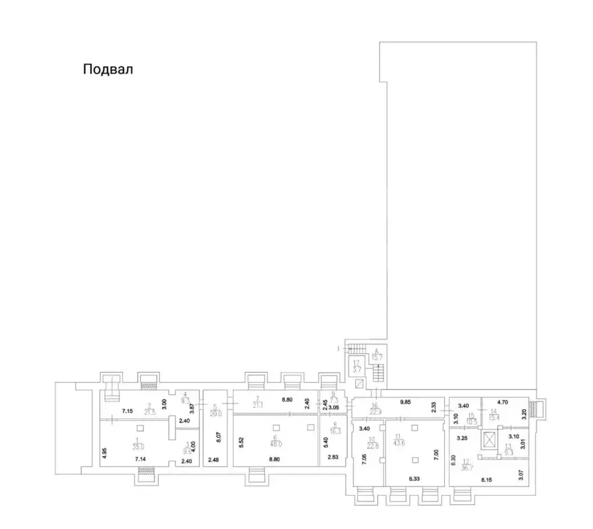 Помещение свободного назначения в Москва ул. Бутырский Вал, 68 (3306 ... - Фото 2