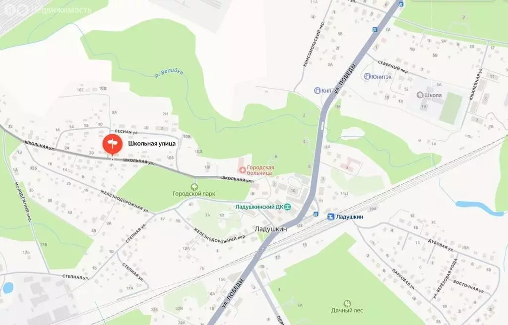 Участок в Ладушкин, Школьная улица (8 м) - Фото 1