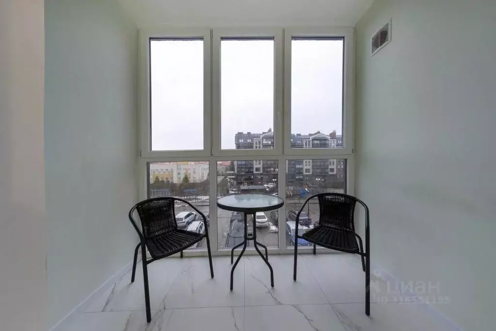 2-к кв. Калининградская область, Калининград ул. Еловая Аллея, 5Ак2 ... - Фото 2