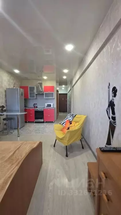 Студия Иркутская область, Иркутск ул. Лызина, 34 (33.4 м) - Фото 1